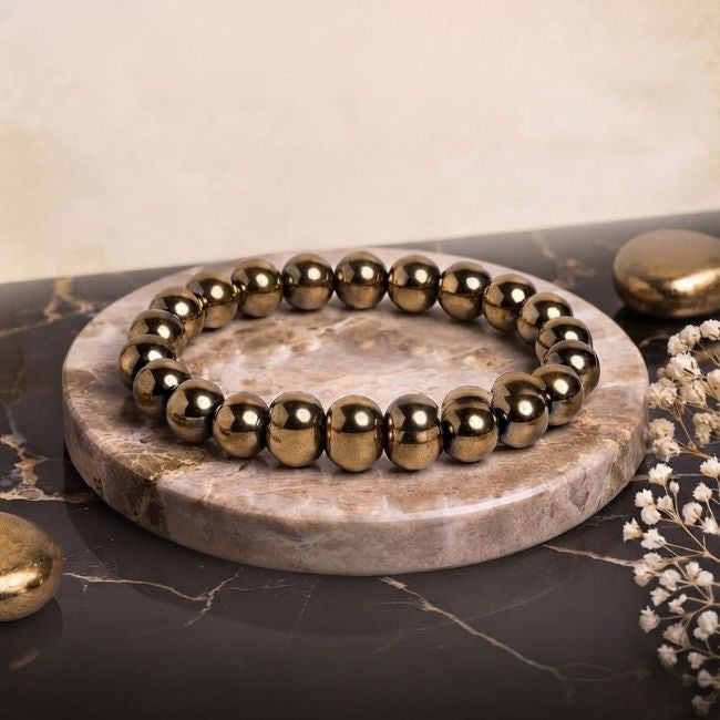 Golden Hematite Bracelet