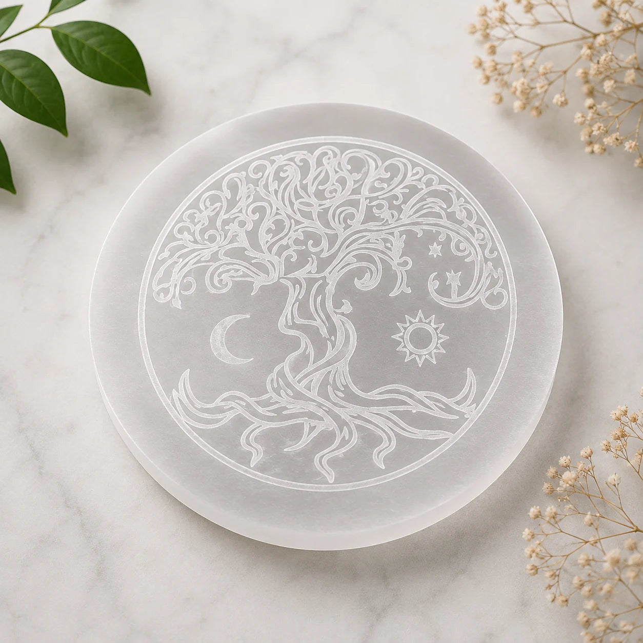 Selenite Charging Plate