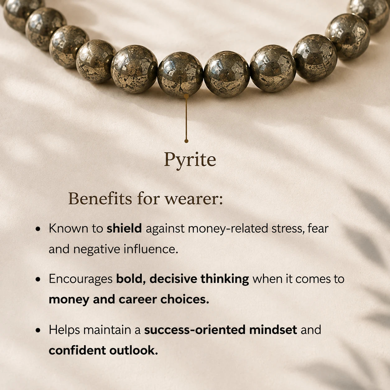 Pyrite Bracelet