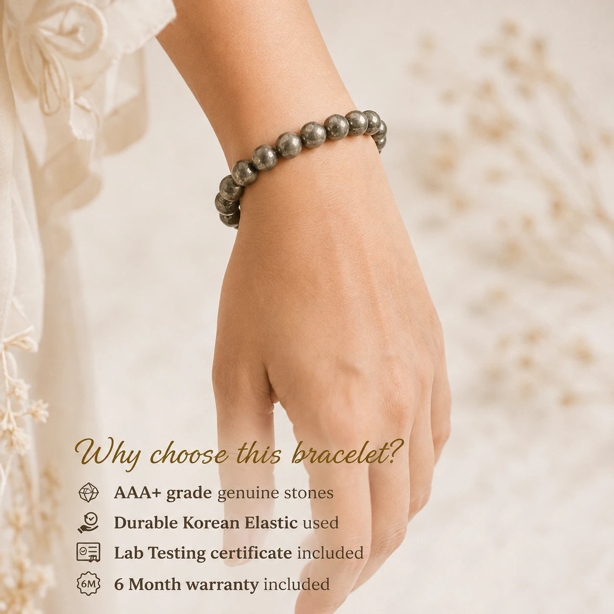 Pyrite Bracelet